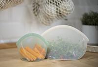 Food Huggers Herbruikbare bewaarzak - 900ml - champagne frost - thumbnail