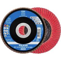 PFERD TOOLS 67611536 PFF 115 CO-FREEZE 36 SG INOX Lamellenschijf Diameter 115 mm Boordiameter 22.23 mm Legering op nikkelbasis, Superlegeringen op nikkel- of - thumbnail