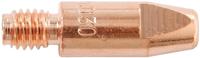 WKS stroommondstuk "type 25 current injectors 0.8 m25 m6x28 f. aluminum - thumbnail