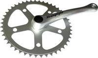 STRONGLIGHT crankstel crankset 46t 1-speed 170mm sil. - thumbnail