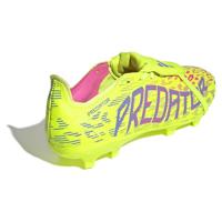 adidas Predator League FT Gras / Kunstgras Voetbalschoenen (MG) Neongeel Blauw Roze - thumbnail