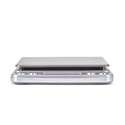 Elektronische precisieweegschaal - LIVOO - DOM474 - RVS schaal - Max. 500 g - 6 meeteenheden - LCD-scherm Elektronische precisieweegschaal - LIVOO - DOM474 - RVS schaal - Max. 500 g - 6 meeteenheden - LCD-scherm