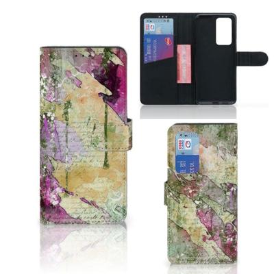 Hoesje Huawei P40 Pro Letter Painting Hoesje Huawei P40 Pro Letter Painting