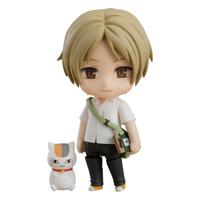 Natsume Yujin-cho Nendoroid Action Takashi Natsume & Nyanko Sensei 10 cm - thumbnail