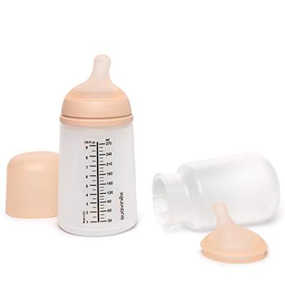 Starterset Fles Zero.Zero 270 ml SUAVINEX huid Starterset Fles Zero.Zero 270 ml SUAVINEX huid