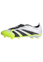 adidas Predator League FT Gras / Kunstgras Voetbalschoenen (MG) Wit Zwart Neongeel - thumbnail