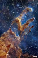 Poster James Webb - Pillars of Creation 61x91,5cm - thumbnail