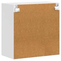 Keukenbovenkast met glazen deur Porto hoogglans wit - thumbnail