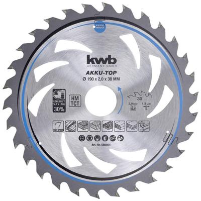 Cirkelzaagblad hm 190x30 69m II KWB - Kwb Cirkelzaagblad hm 190x30 69m II KWB - Kwb