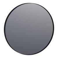 Brauer Onyx Spiegel - 70 cm - Rond - Zwart Geborsteld Frame - thumbnail
