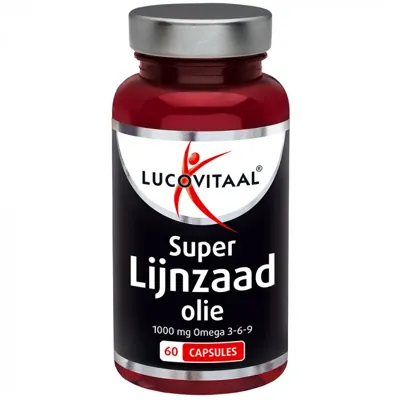 Lucovitaal Super Lijnzaad Olie Capsules Lucovitaal Super Lijnzaad Olie Capsules