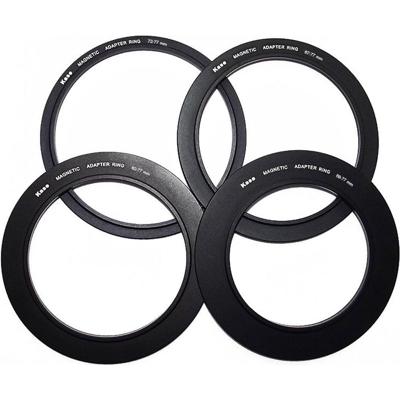 Kase Magnetische circulaire adapterring set 58-77/62-77/67-77/72-77 Kase Magnetische circulaire adapterring set 58-77/62-77/67-77/72-77