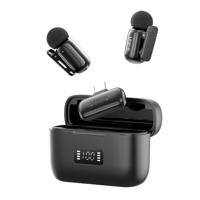 Ulanzi A200 Mini Mic draadloze microfoon USB-C - Zwart - thumbnail