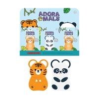 Adoramals Wilde Dieren Kinderschaar in magnetische houder - thumbnail