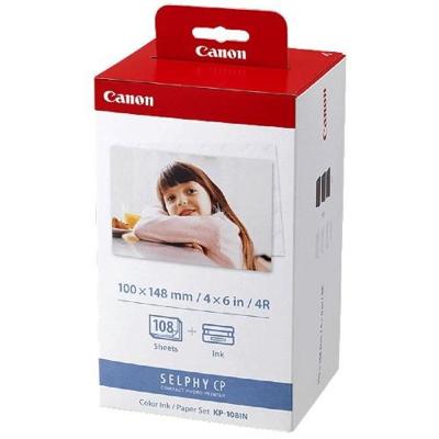 Canon KP-108 IN 10x15 cm Papier en Inkt (108 Vel)