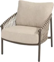 4SO Allora lounge tuinstoel terre incl 2 kussens - thumbnail