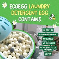 Ecoegg Navulling wasbal - fresh linen - 50 wasjes - thumbnail