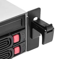 Silverstone RM22-308 HDD-behuizing Zwart, Wit 2.5/3.5 - thumbnail