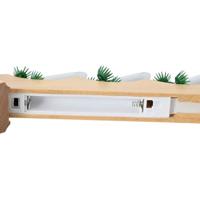 Kerst Kaars Brug Bruin 39.5 x 5 x 29 cm Massief grenenhout - thumbnail