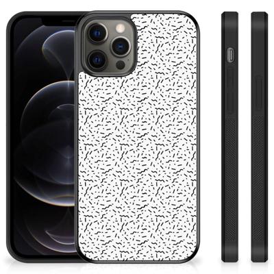 iPhone 12 Pro Max Bumper Case Stripes Dots