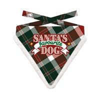 Kerst Bandana Xmas Favourite Dog - L - thumbnail