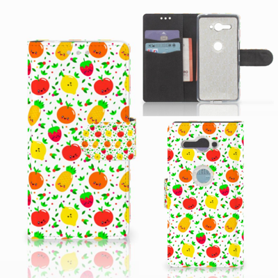 Sony Xperia XZ2 Compact Book Cover Fruits Sony Xperia XZ2 Compact Book Cover Fruits