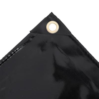 Dekzeil 650 g/m 4x4 m zwart Dekzeil 650 g/m 4x4 m zwart