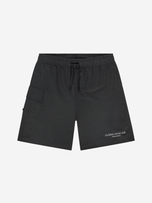 Nik&Nik zomer zwembroek jongens - zwart - Golden