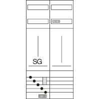 Hager ZK32U1N Compleet paneel Inhoud: 1 stuk(s)