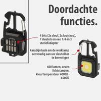 Brennenstuhl 1173750009 Zaklamp werkt op een accu LED 600 lm 1.5 h 50 g - thumbnail