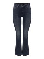 Only Onlblush Mid Flared Dnm Rea409 Noos 15233833 Flare Blue Black Denim - thumbnail