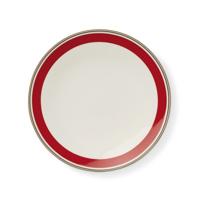 Dibbern - Capri - Dinerbord 28cm Red/Anthracite - thumbnail