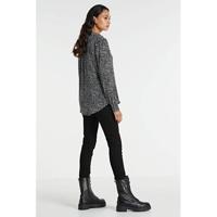 Kings of Indigo high waist slim fit jeans Juno met biologisch katoen 6118/stay black rinse - thumbnail