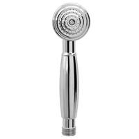 Badkraan tweeknops en handdouche chroom - thumbnail