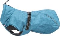 Riom mantel, XL: 70 cm, blauw - thumbnail