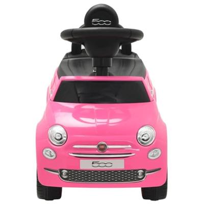 VidaXL Loopauto fiat 500 roze