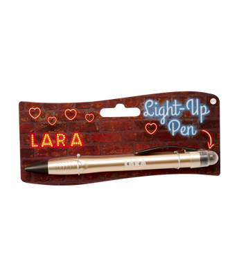 Light up pen Lara Light up pen Lara