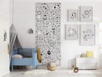 Noordwand Komar Pure Fotobehang Scribble Park - P104-VD1 - thumbnail