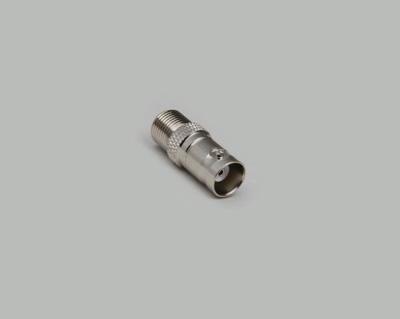 Adapter BNC BKL Electronic 0401157 BNC Vrouwelijk - F Vrouwelijk 1 stuk