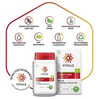 Vitals Cordyceps Biologisch Capsules - thumbnail