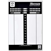 Longfield games darts scorebord met stift, wisser & spelregels - thumbnail