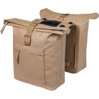 Dubbele fietstas Basil Brooklyn MIK 41L 14 x 30 x 37 cm - zand - thumbnail