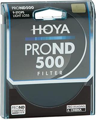 Hoya Grijsfilter PRO ND500 - 9 stops - 67mm Hoya Grijsfilter PRO ND500 - 9 stops - 67mm