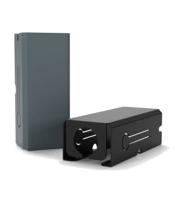 Universele laadhouder uit metaal - Maat L - zwart - thumbnail