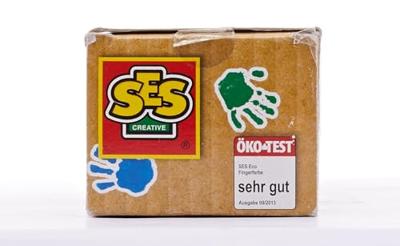 SES Creative ECO Vingerverf 4 Kleuren