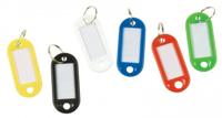 Q-CONNECT sleutelhanger, pak van 10 stuks, zwart - thumbnail