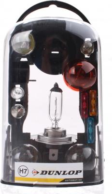 Set Dunlop H7 Lampen en vervangende spotlights 11 Onderdelen