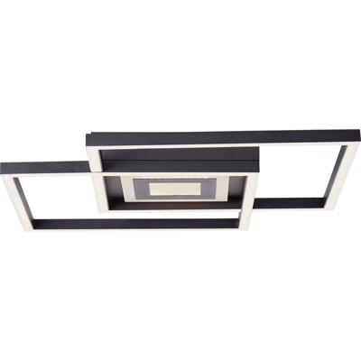 Brilliant G99381/06 Metis LED-plafondlamp LED LED vast ingebouwd Energielabel: E (A - G) 33 W Zwart