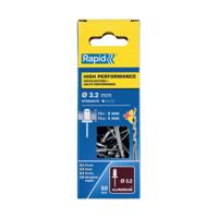 Rapid High performance blindklinknagels Ø3,2 x 8 mm, 50 stuks + boor - 5000383 - 5000383 - thumbnail