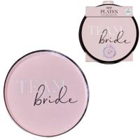 Ginger Ray wegwerp borden team bride 24 cm 8 stuks | 20 stuks - thumbnail